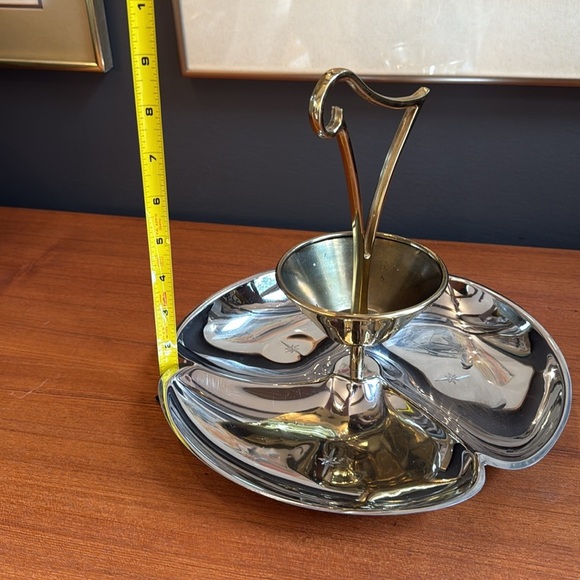 Vintage Aperitif Server, Olive and Nut Canape Serving Dish, Mid Century modern - Picture 6 of 9